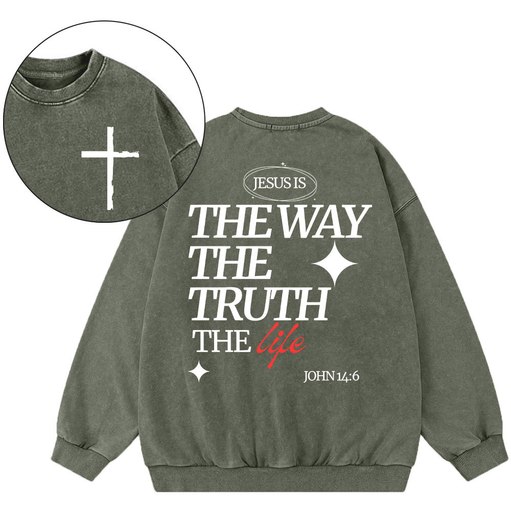 The Way Chirstian Washed Sweatshirt
