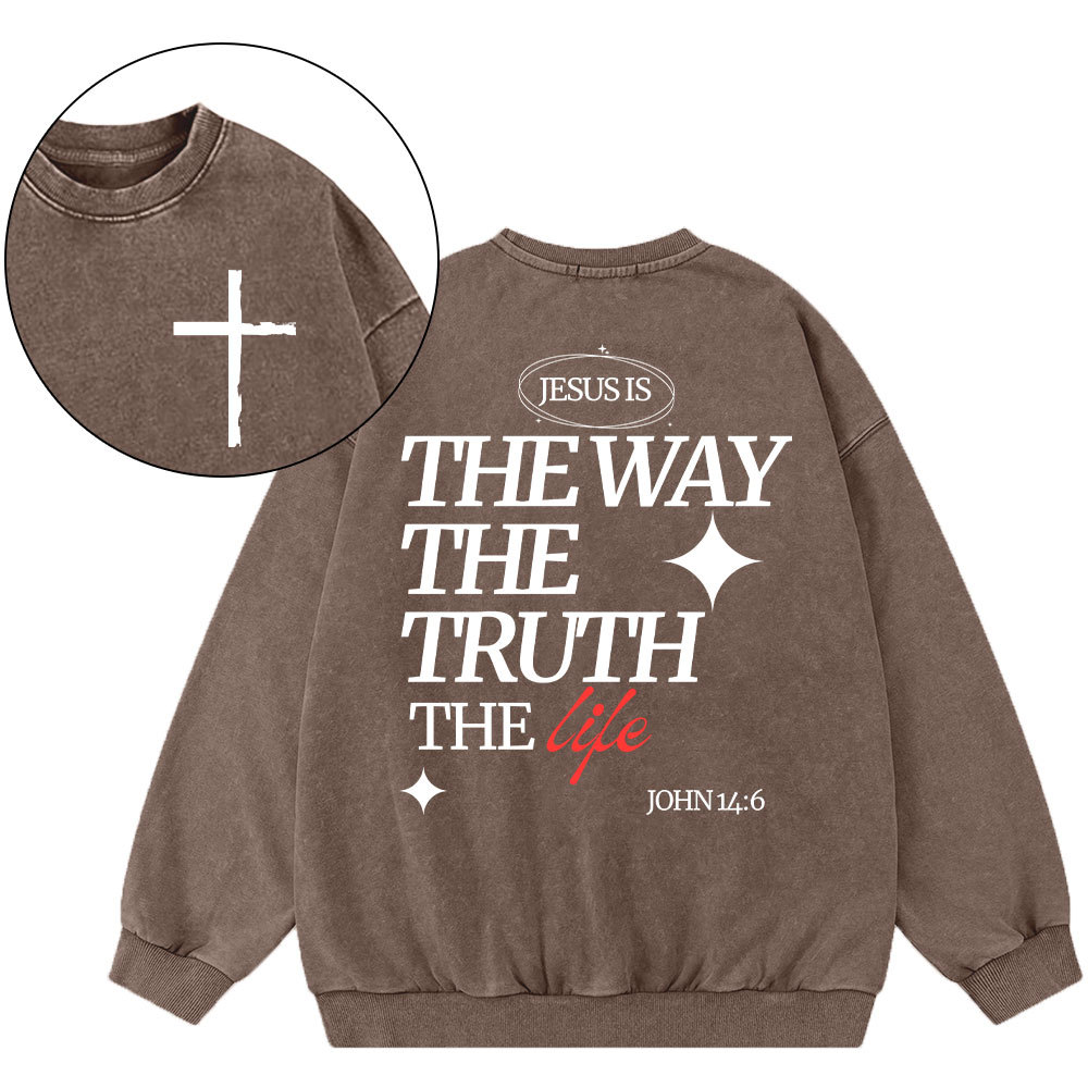 The Way Chirstian Washed Sweatshirt