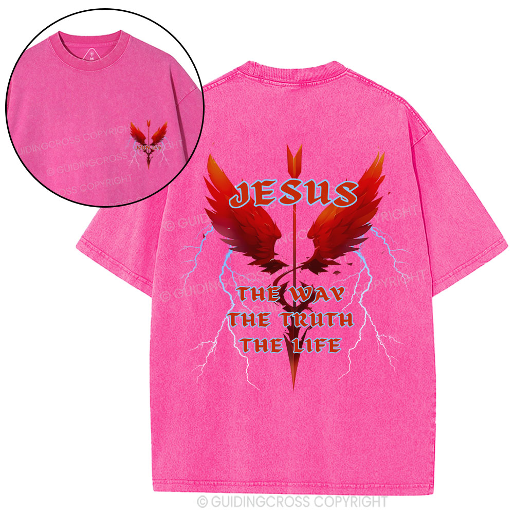 The Way The Trust The Life Christian Washed T-Shirt
