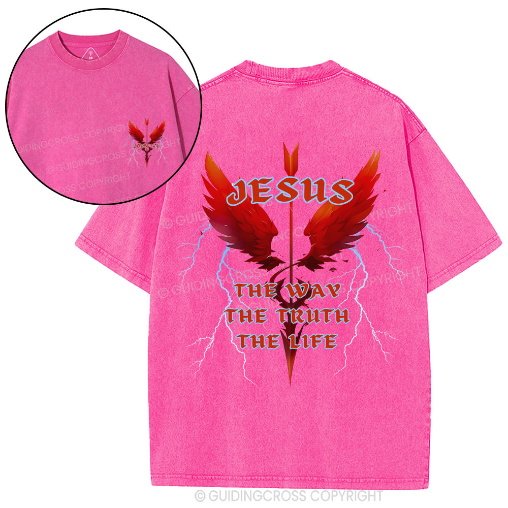 The Way The Trust The Life Christian Washed T-Shirt