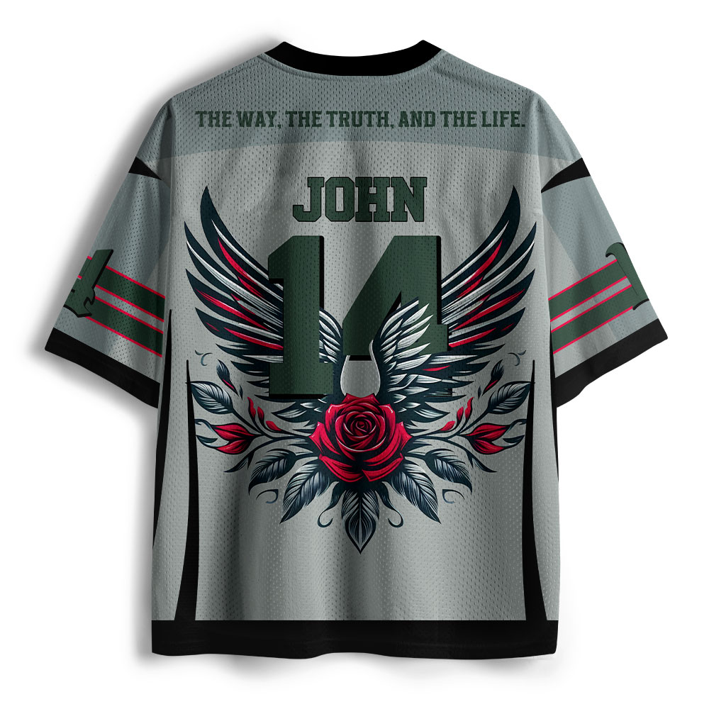 The Way The Truth And The Life Christian Mesh Jersey