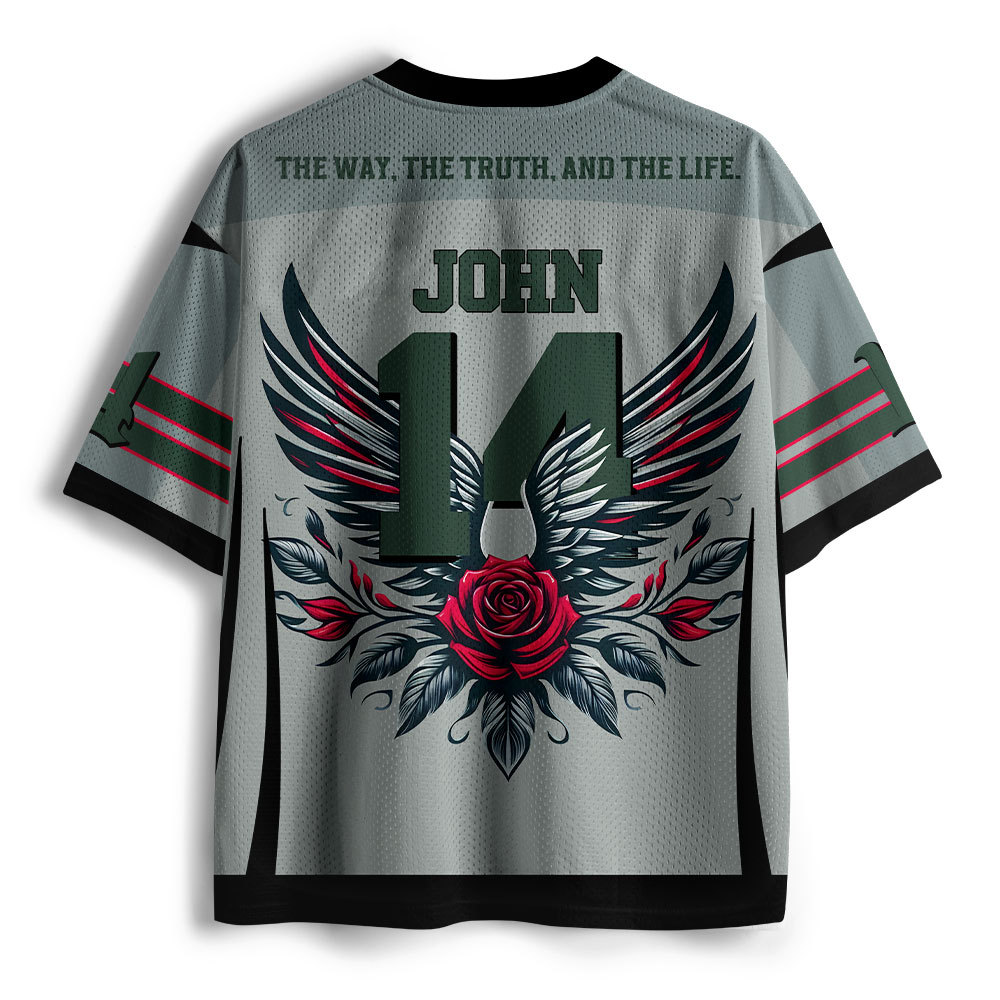 The Way The Truth And The Life Christian Mesh Jersey