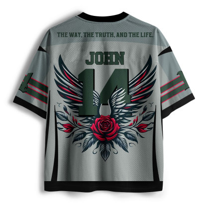 The Way The Truth And The Life Christian Mesh Jersey