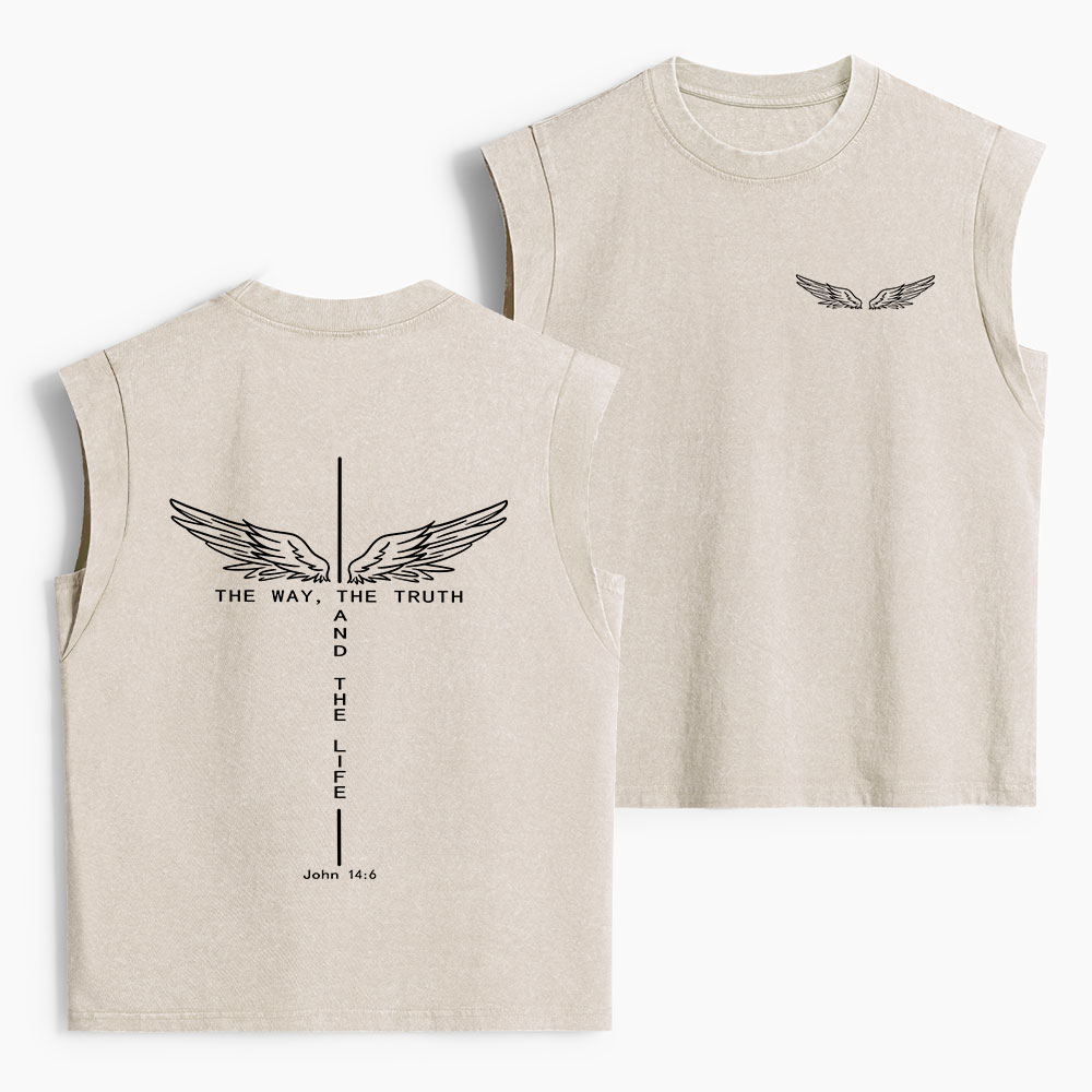 Christian Tank Tops | Faith-Inspired Washed Tank Tops | GuidingCross