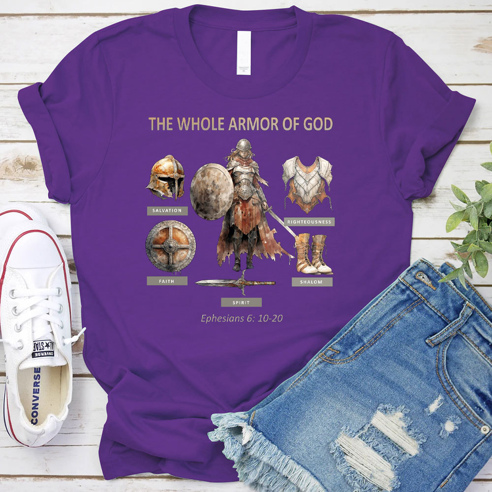 The Whole Armor Of God Christian T-Shirt