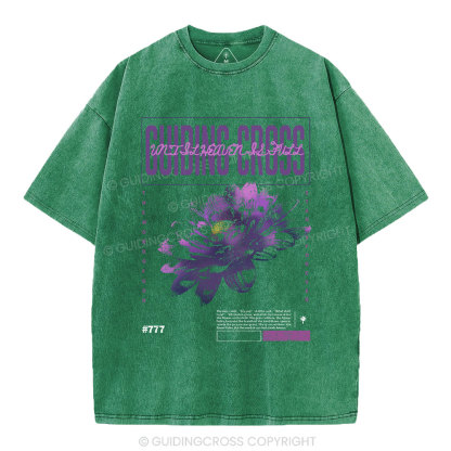 The Word Of God Christian Washed T-Shirt