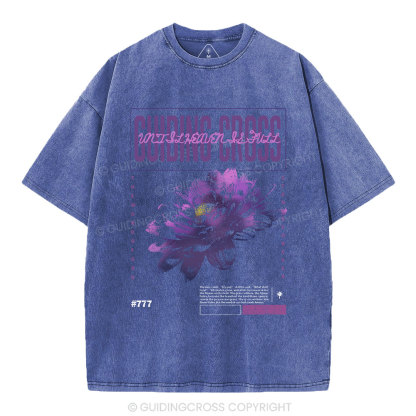 The Word Of God Christian Washed T-Shirt