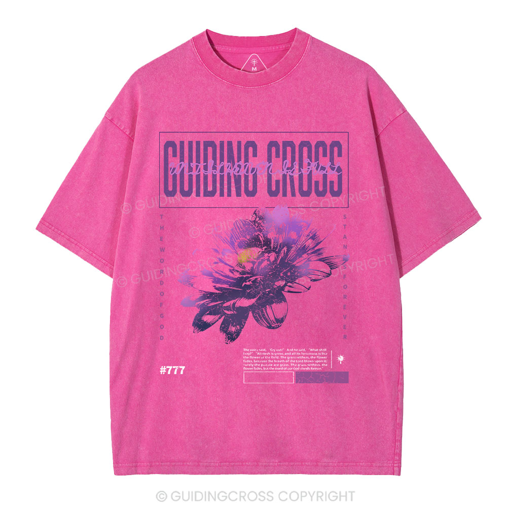 The Word Of God Christian Washed T-Shirt