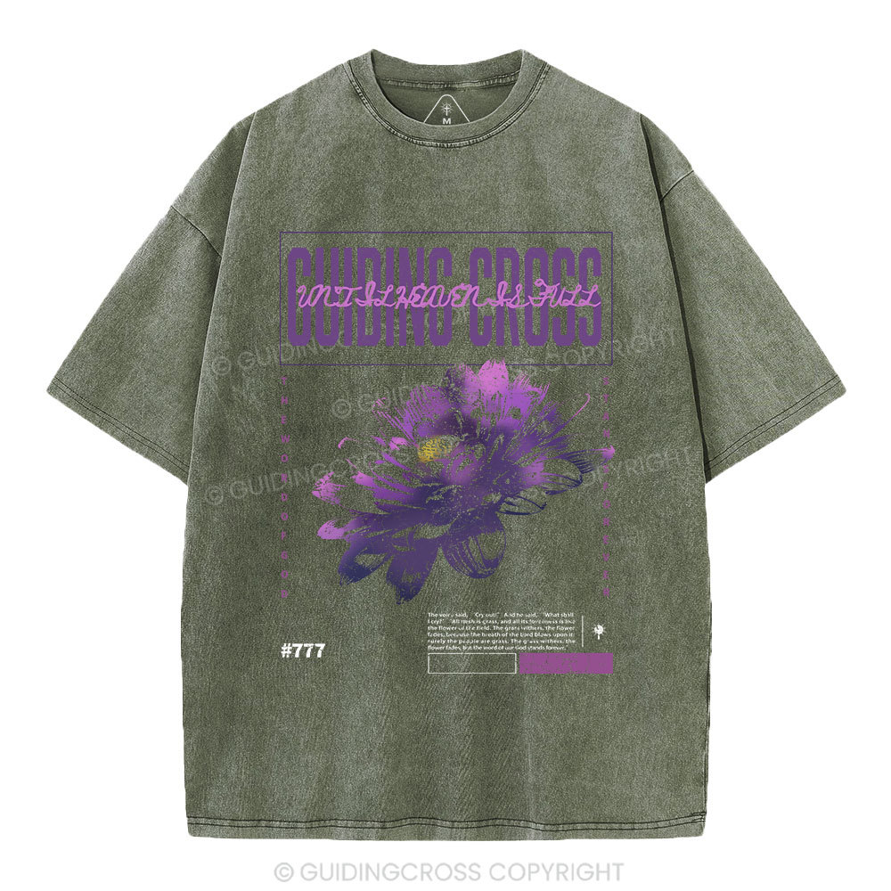 The Word Of God Christian Washed T-Shirt