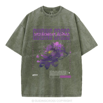 The Word Of God Christian Washed T-Shirt