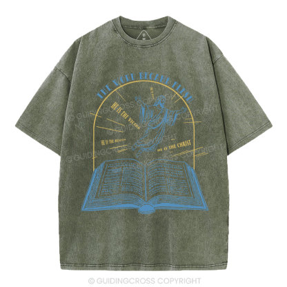 The World Became Flesh Christian Washed T-Shirt