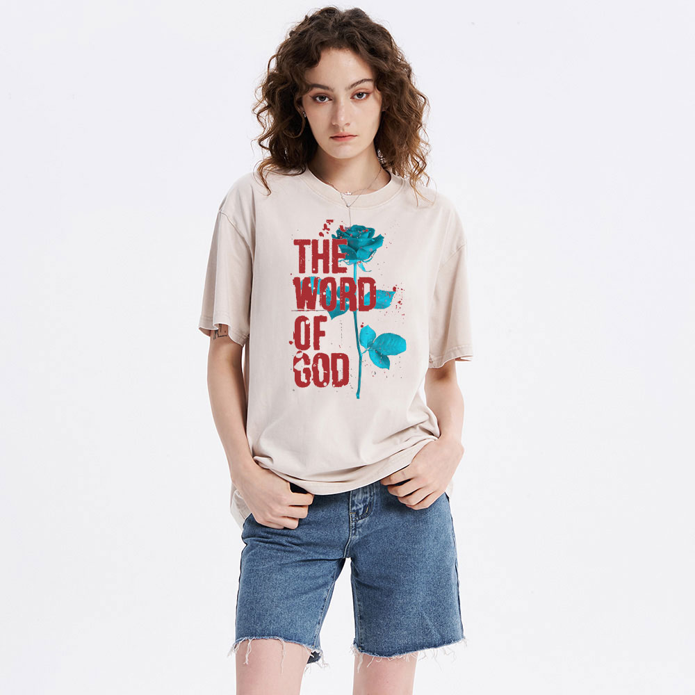 The World Of God Christian Washed T-Shirt