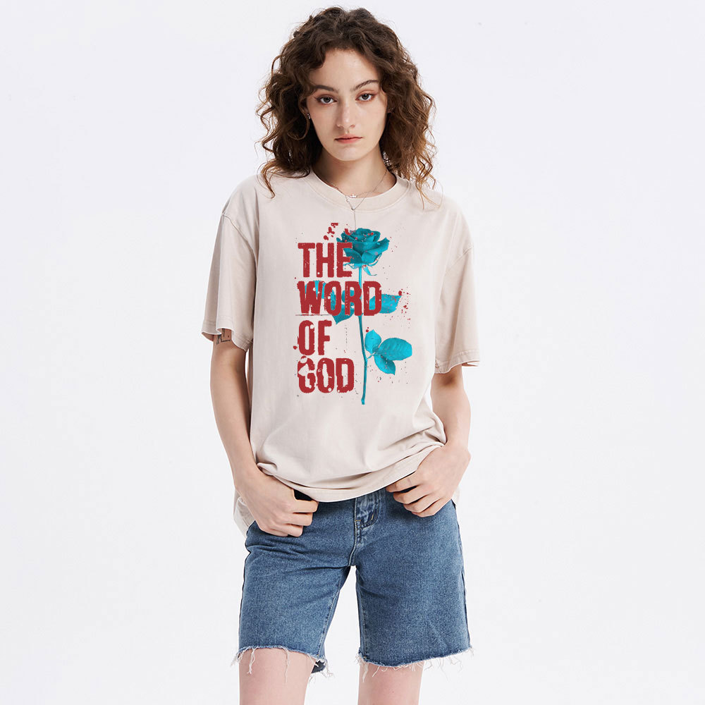 The World Of God Christian Washed T-Shirt