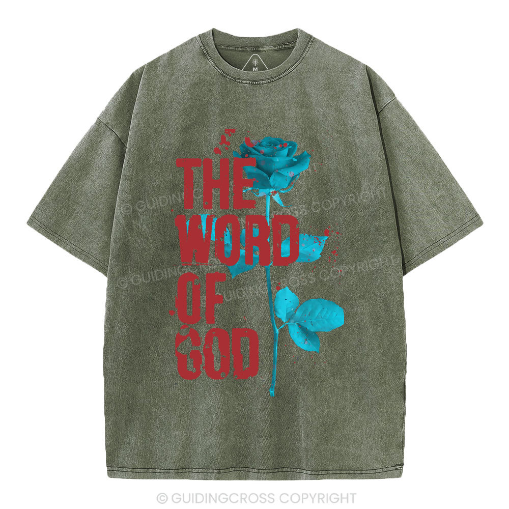 The World Of God Christian Washed T-Shirt