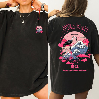 The birds of the sky  Christian Washed T-Shirt