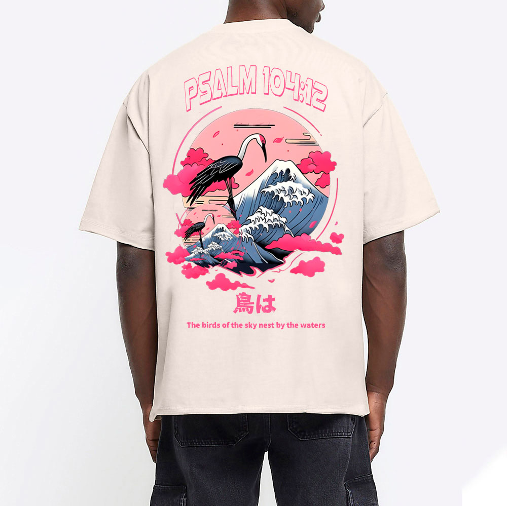 The birds of the sky  Christian Washed T-Shirt