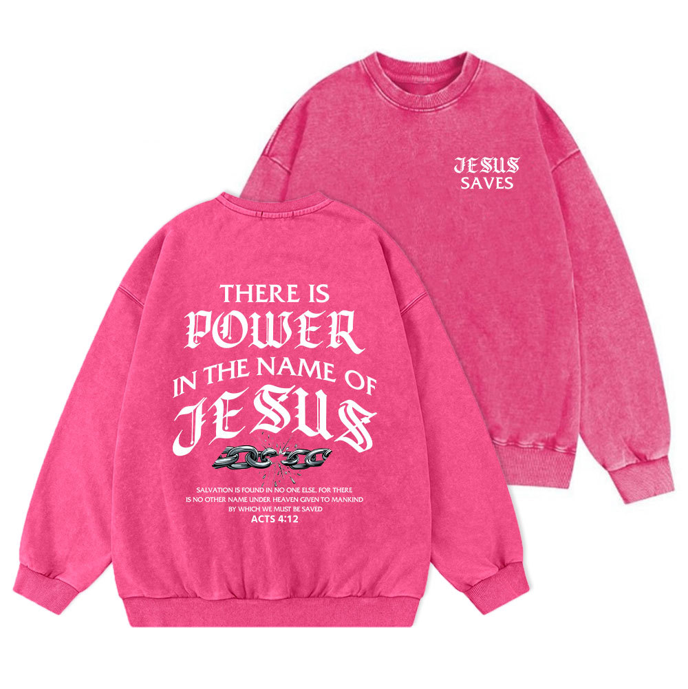 The Stone Was Rolled Away Christian Washed Sweatshirt Sale - GuidingCross