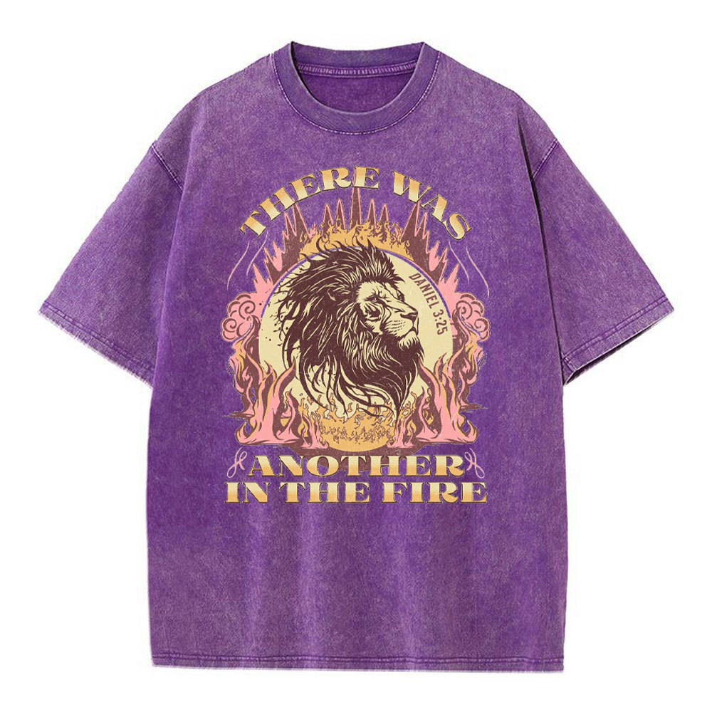 There Was Another In The Fire Christian Washed T-Shirt