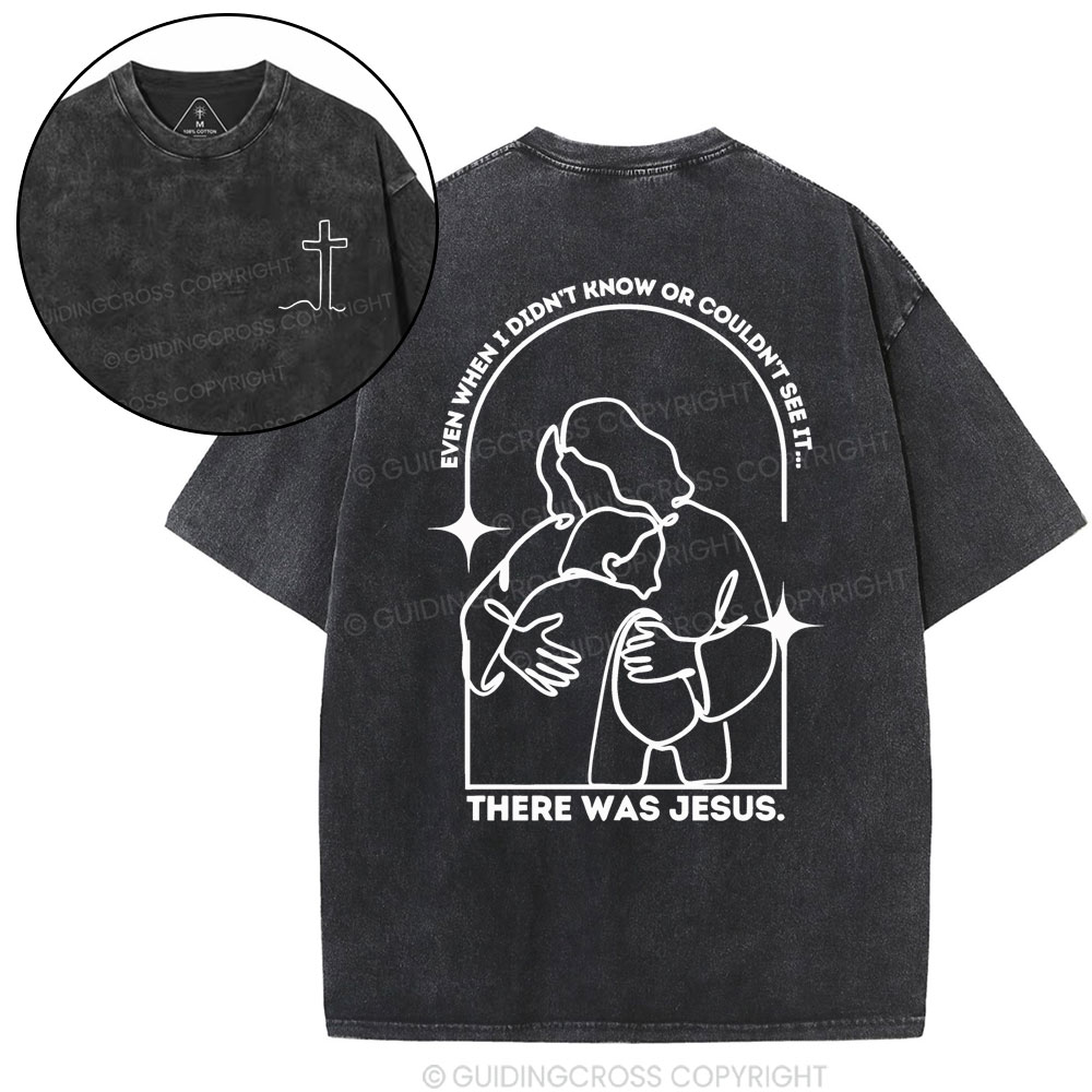 Double-sided sample washed T-Shirt Sale - GuidingCross