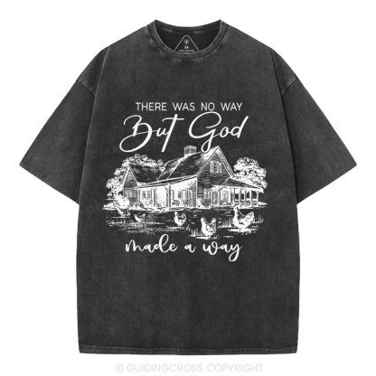 There Was No Way Christian Washed T-Shirt