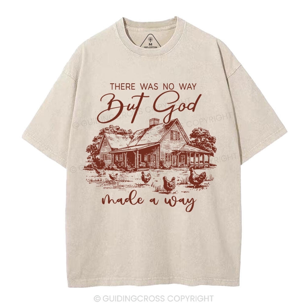 There Was No Way Christian Washed T-Shirt