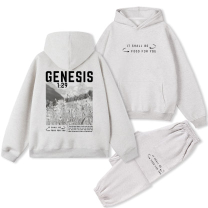 Therefore Go And Make Disciples Christian Fleece Hoodie Set