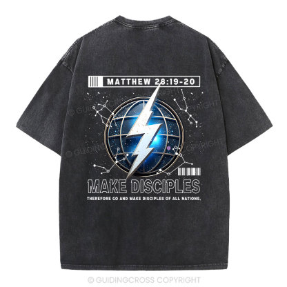 Therefore-Go-And-Make-Disciples-Of-All-Mations-Christian-Washed-T-Shirt