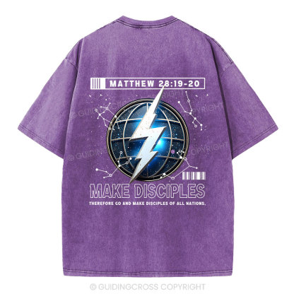 Therefore-Go-And-Make-Disciples-Of-All-Mations-Christian-Washed-T-Shirt