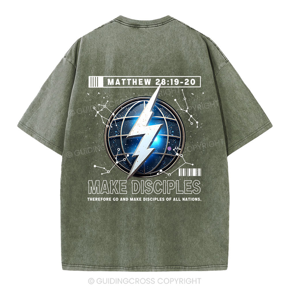 Therefore-Go-And-Make-Disciples-Of-All-Mations-Christian-Washed-T-Shirt
