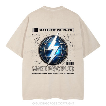 Therefore-Go-And-Make-Disciples-Of-All-Mations-Christian-Washed-T-Shirt
