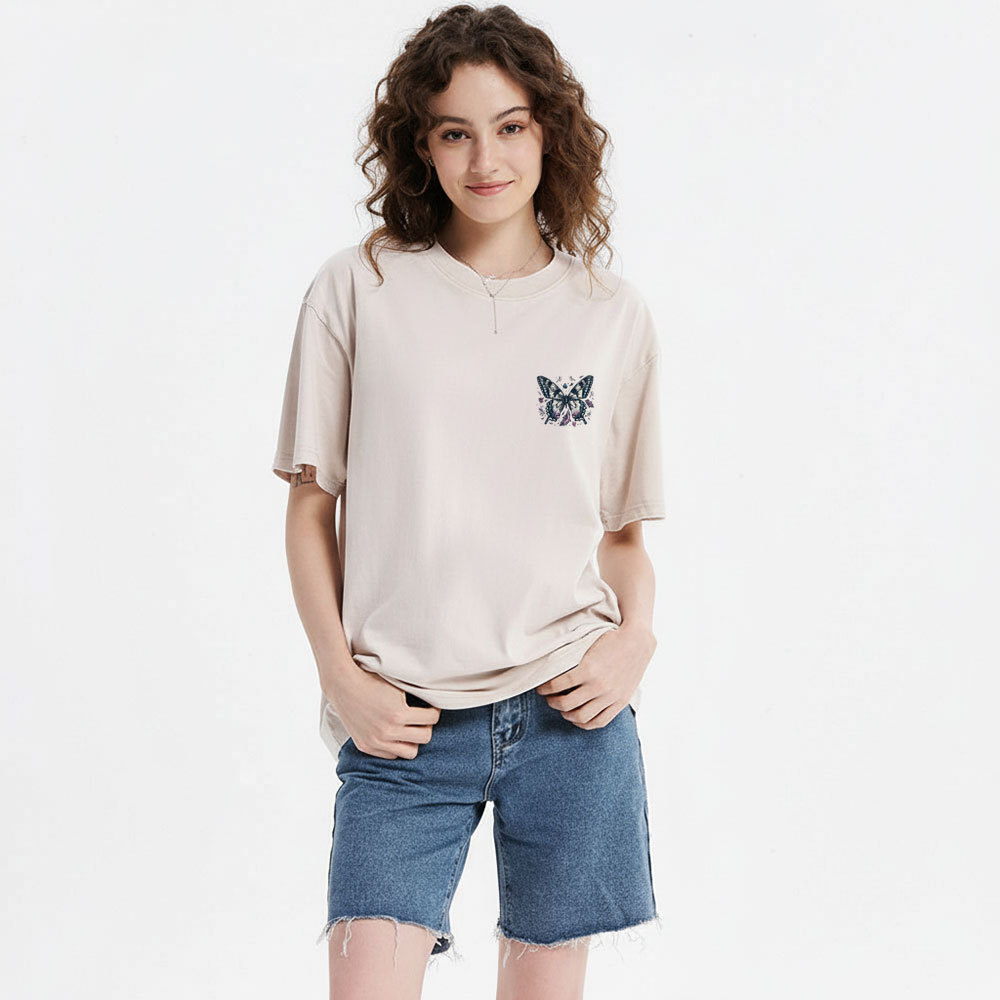 Therefore If Anyone  Is In Christ Christian Washed T-Shirt