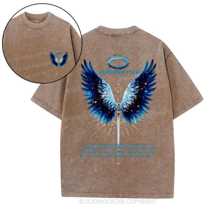 They Will Wage War Aginst The Lamb Christian Washed T-Shirt