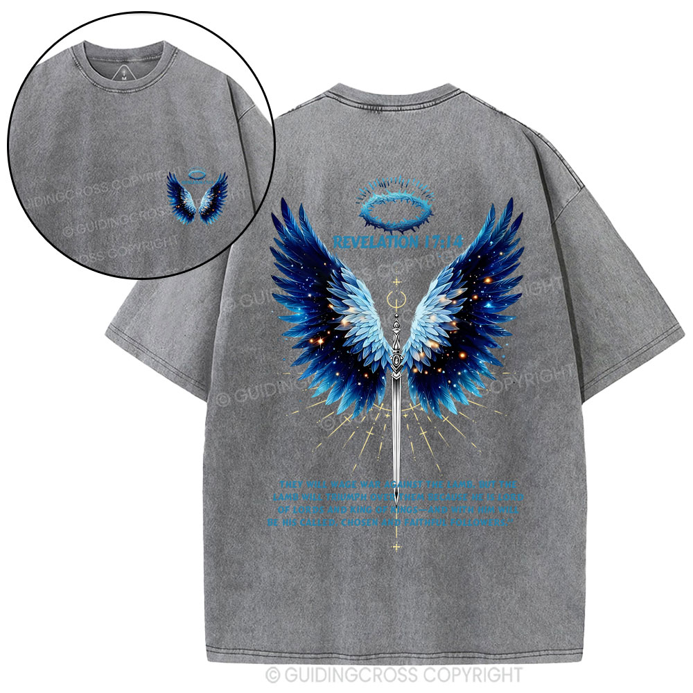 New-Sample Christian Washed T-Shirt Sale - GuidingCross