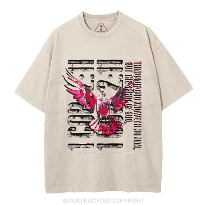 Thinks Of God Knoweth No Man Christian Washed T-Shirt