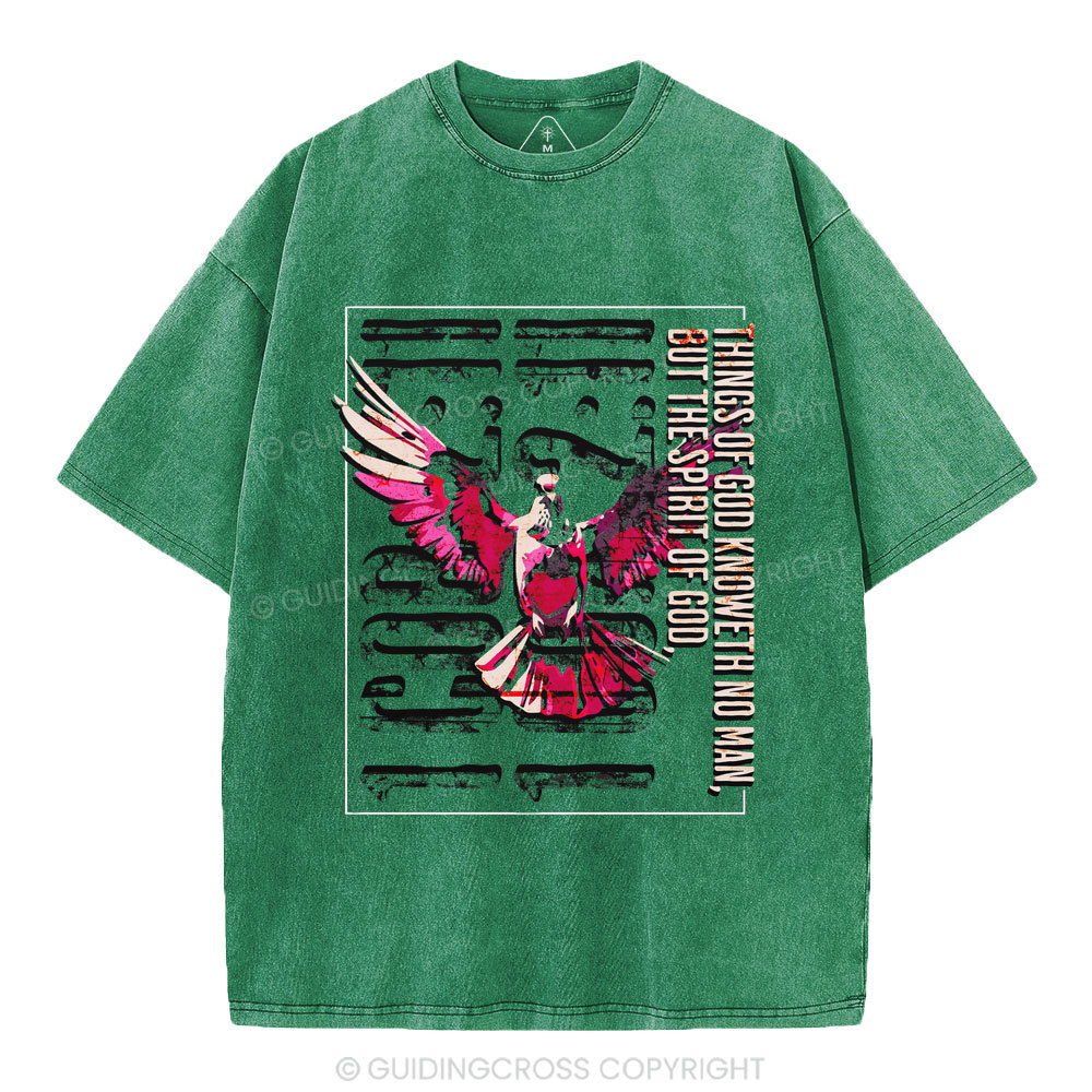 Thinks Of God Knoweth No Man Christian Washed T-Shirt