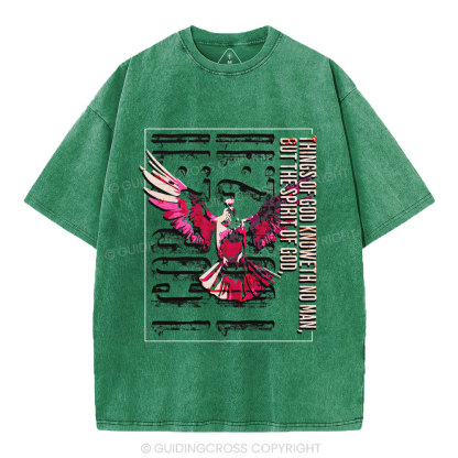 Thinks Of God Knoweth No Man Christian Washed T-Shirt