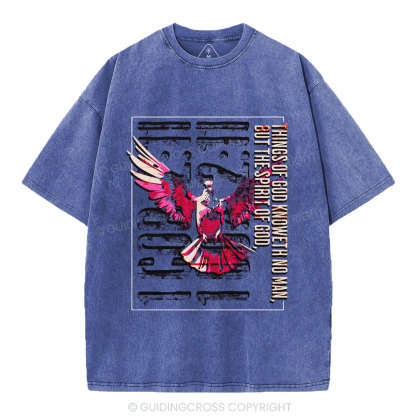 Thinks Of God Knoweth No Man Christian Washed T-Shirt