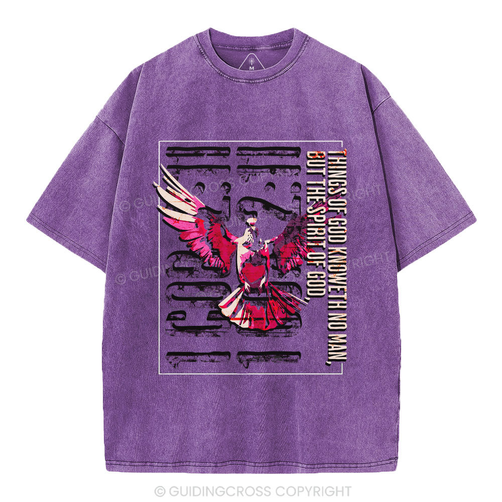 Thinks Of God Knoweth No Man Christian Washed T-Shirt