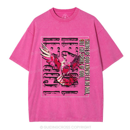 Thinks Of God Knoweth No Man Christian Washed T-Shirt