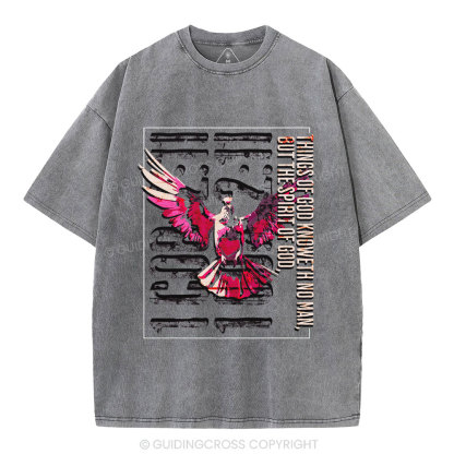 Thinks Of God Knoweth No Man Christian Washed T-Shirt