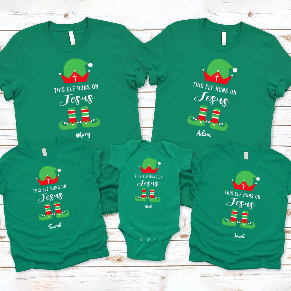 A Thrill Of Hope The Weary World Rejoice Christmas Family Matching Shirts Sale - GuidingCross