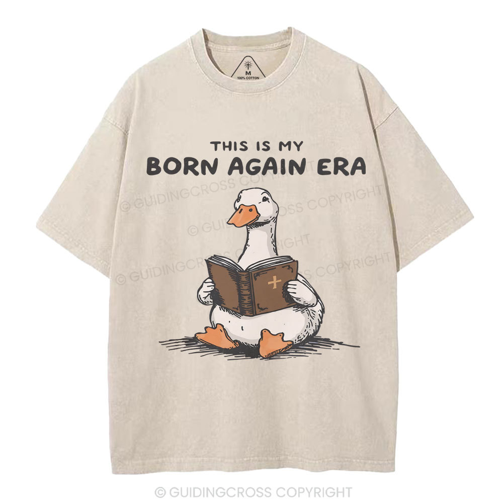 This Is My Born Again Era Christian Washed T-Shirt