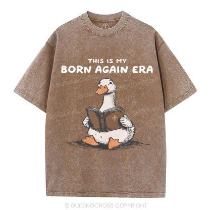 This Is My Born Again Era Christian Washed T-Shirt