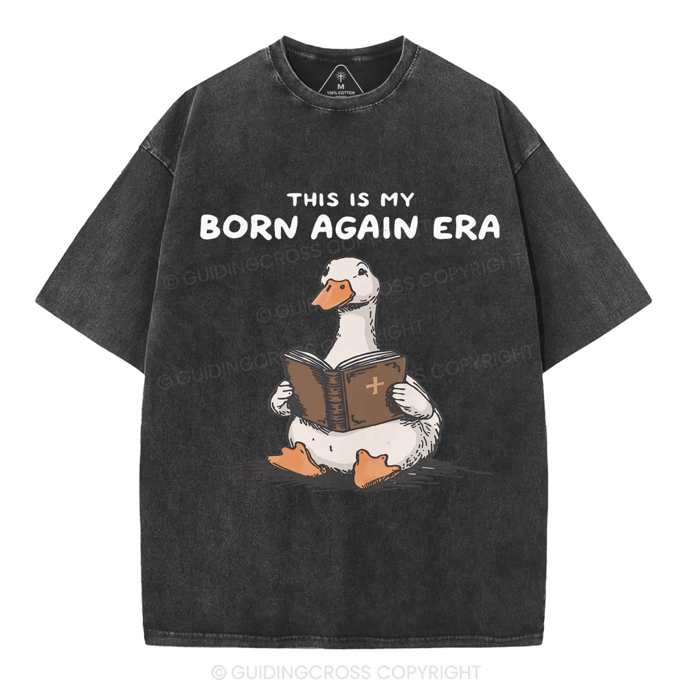 This Is My Born Again Era Christian Washed T-Shirt