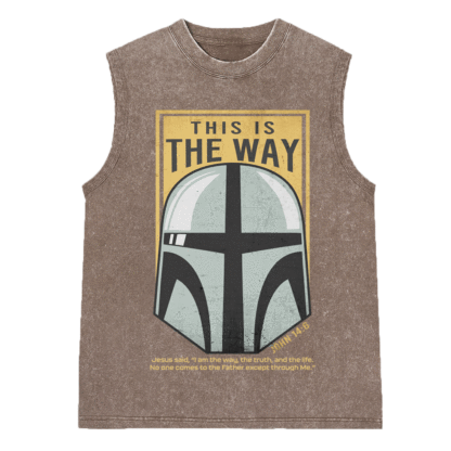 This Is The Way Christian Washed Sleeveless Tee