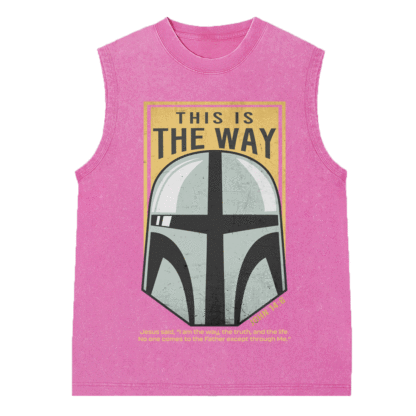 This Is The Way Christian Washed Sleeveless Tee