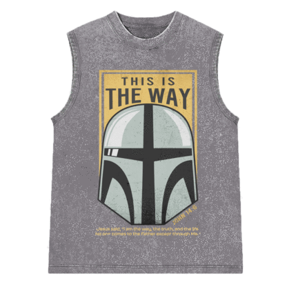 This Is The Way Christian Washed Sleeveless Tee