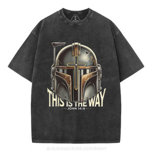 Image of This Is The Way Christian Washed T-Shirt