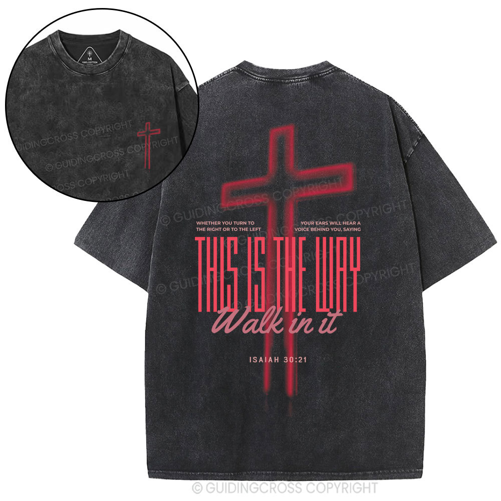 New-Sample Christian Washed T-Shirt Sale - GuidingCross