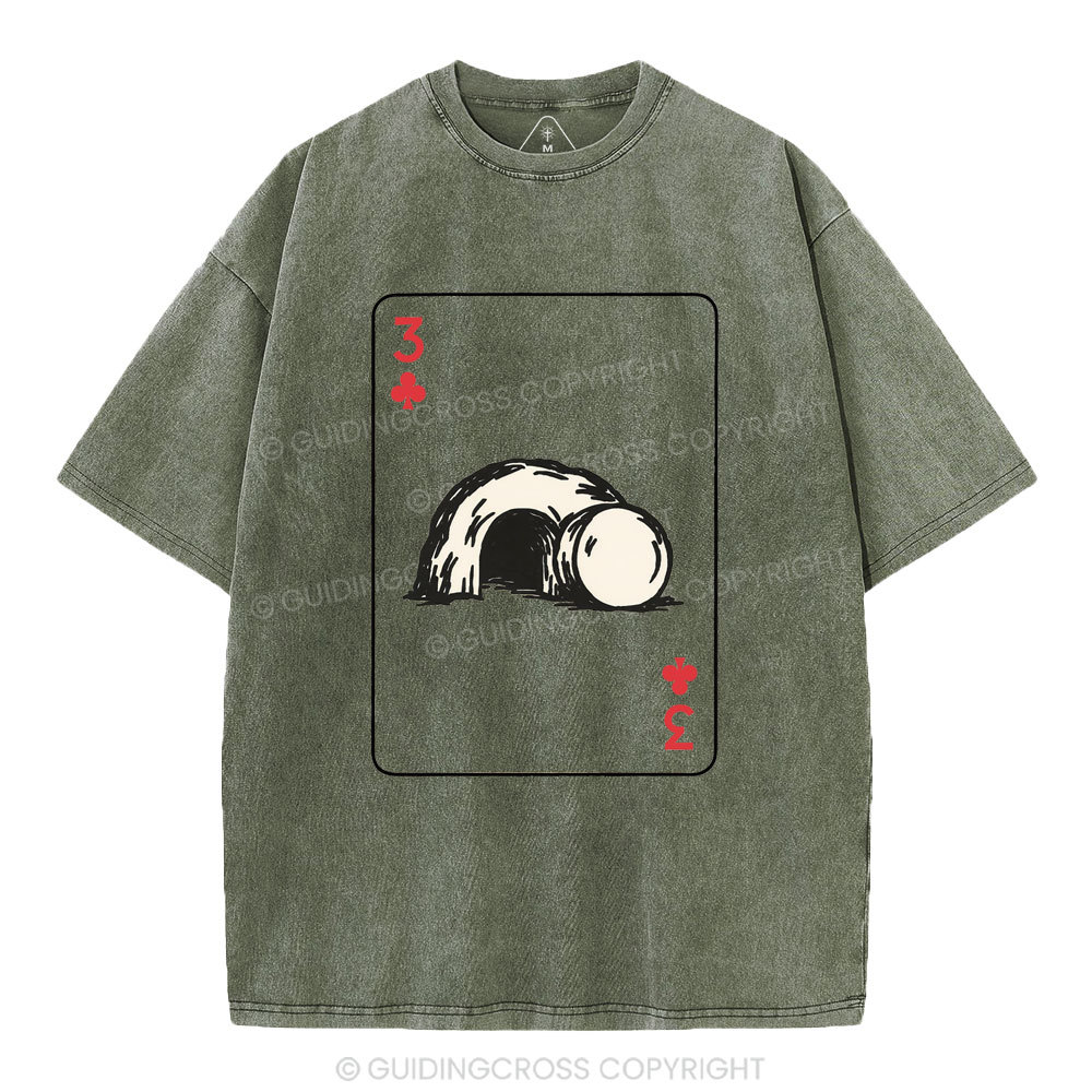 Three Days Christian Washed T-Shirt